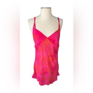 La Vie En Rose Pink / Orange Floral Nightie